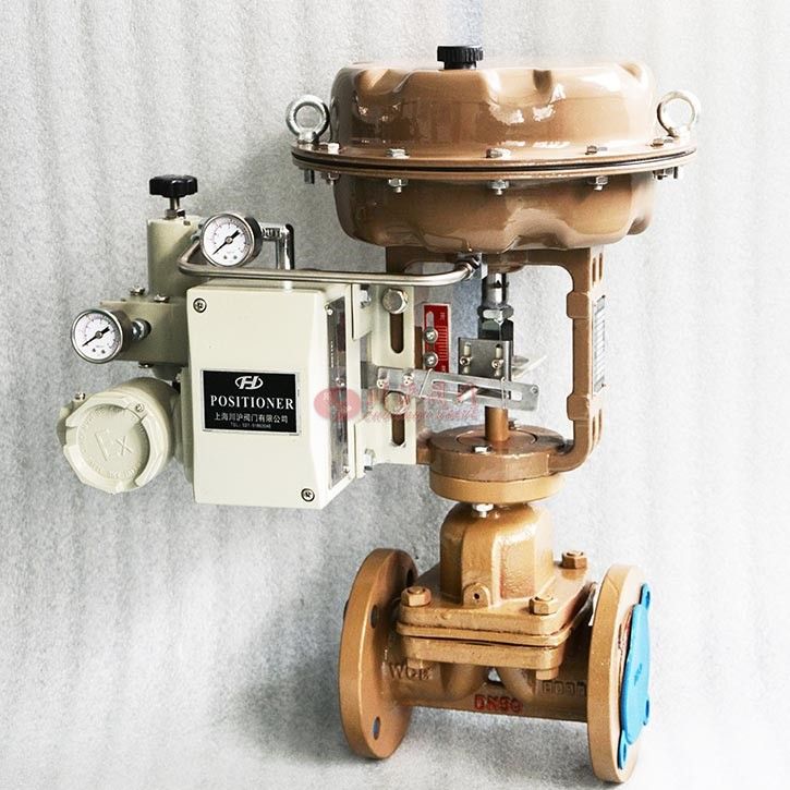 氣動隔膜調節(jié)閥實物圖