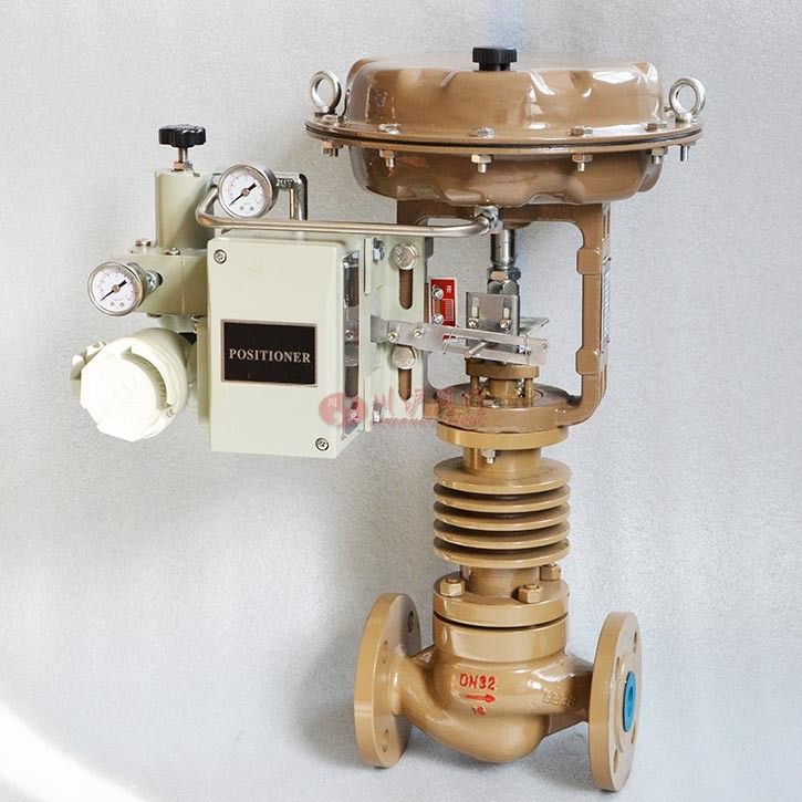 氣動(dòng)高溫調(diào)節(jié)閥實(shí)物圖